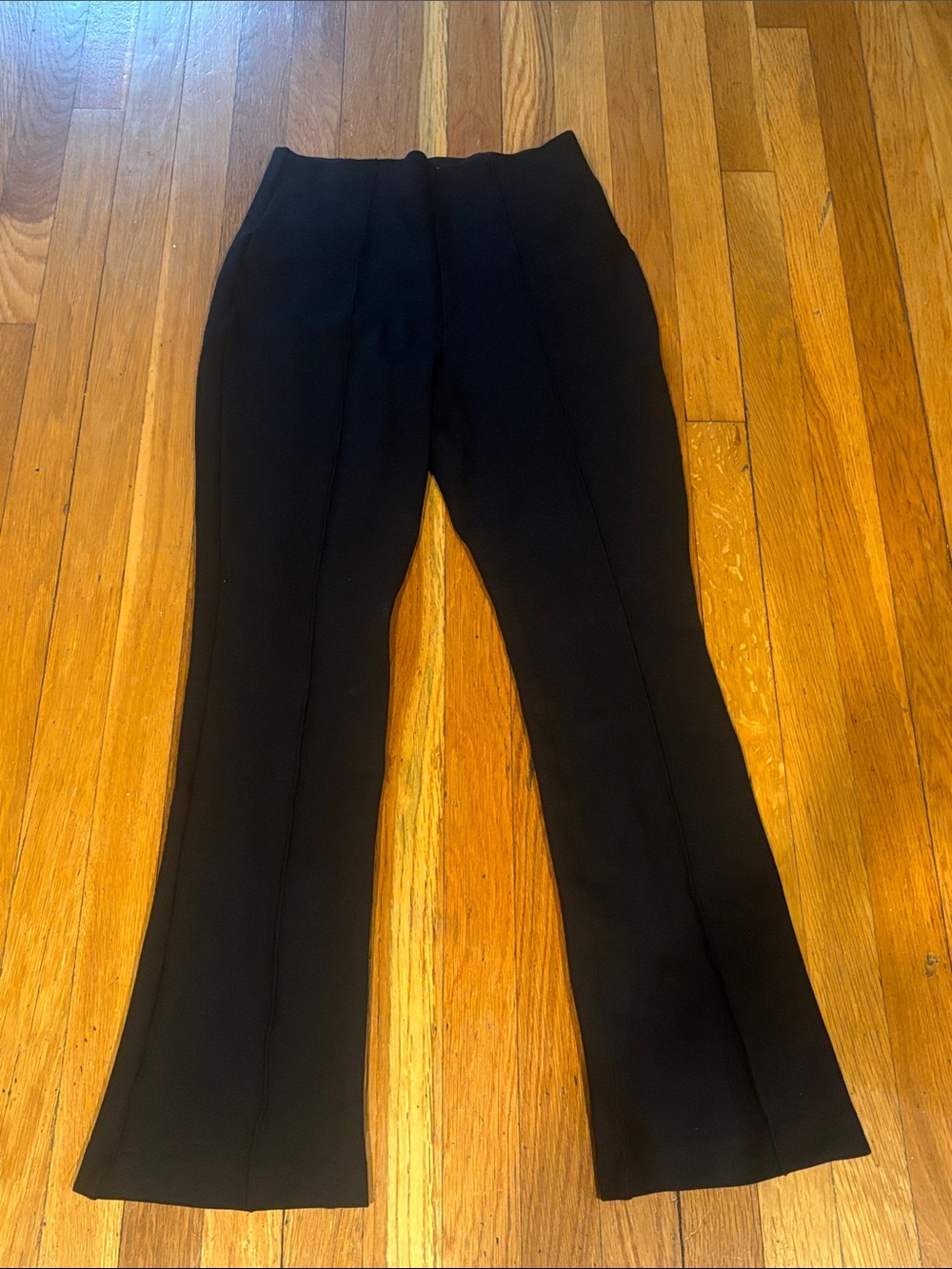SPANX Black Ponte Flare Pants